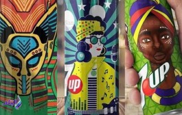 قبل كأس الأمم.. طلاب فنون تطبيقية حلوان يبتكرون عبوات مياه غازية بتصميمات أفريقية